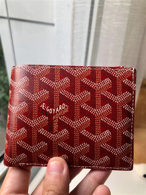 goyard brown wallet|Goyard men's wallet price 2022.